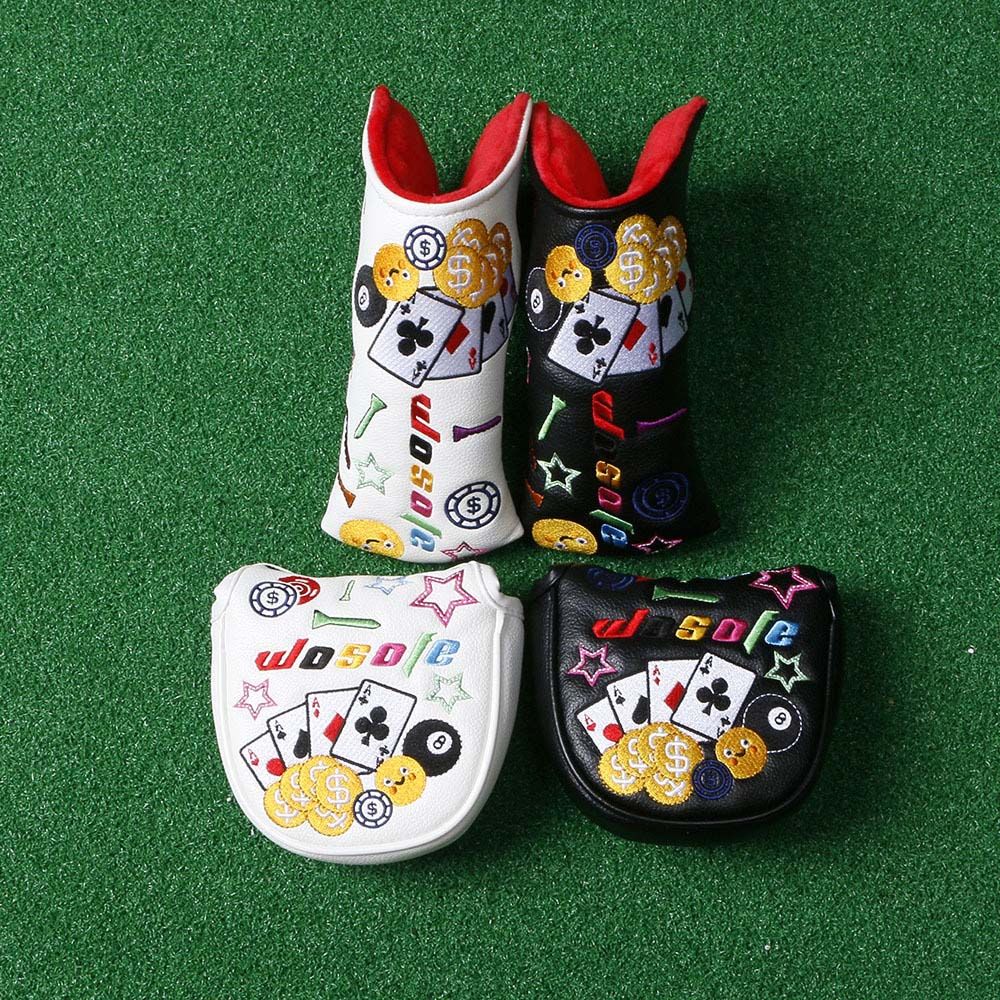 Putter Mallet Blade - Başlık Koruyucu Golf Sopası Kılıfı Golf