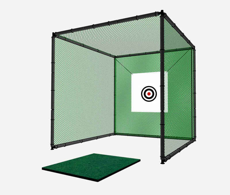 Practice Net Hitting - Golf vuruş kafesi, salınım egzersizi için