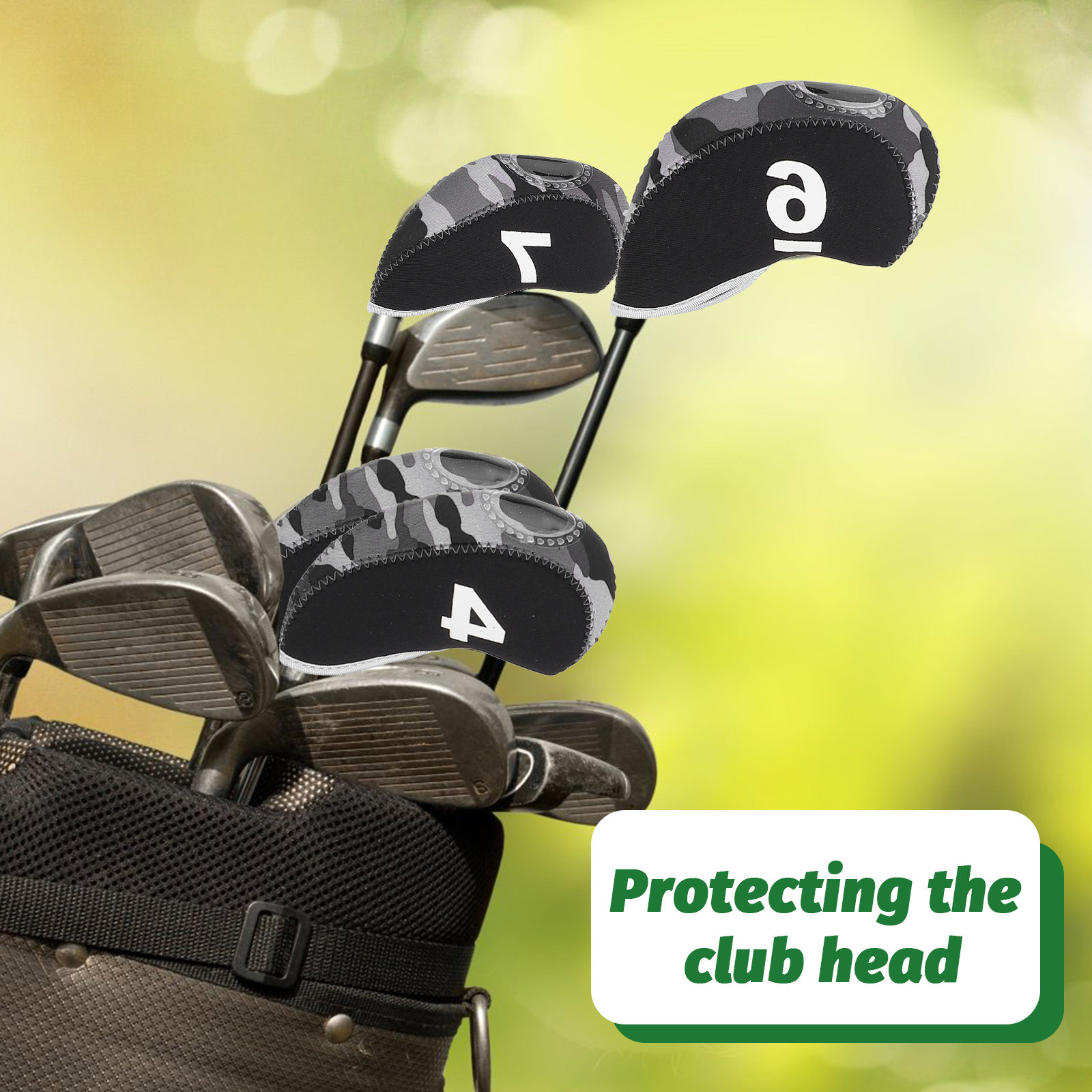 10 Adet Golf Sopası Kılıfı, Ne - Putter Mallet Blade incelemesi ve fiyatı