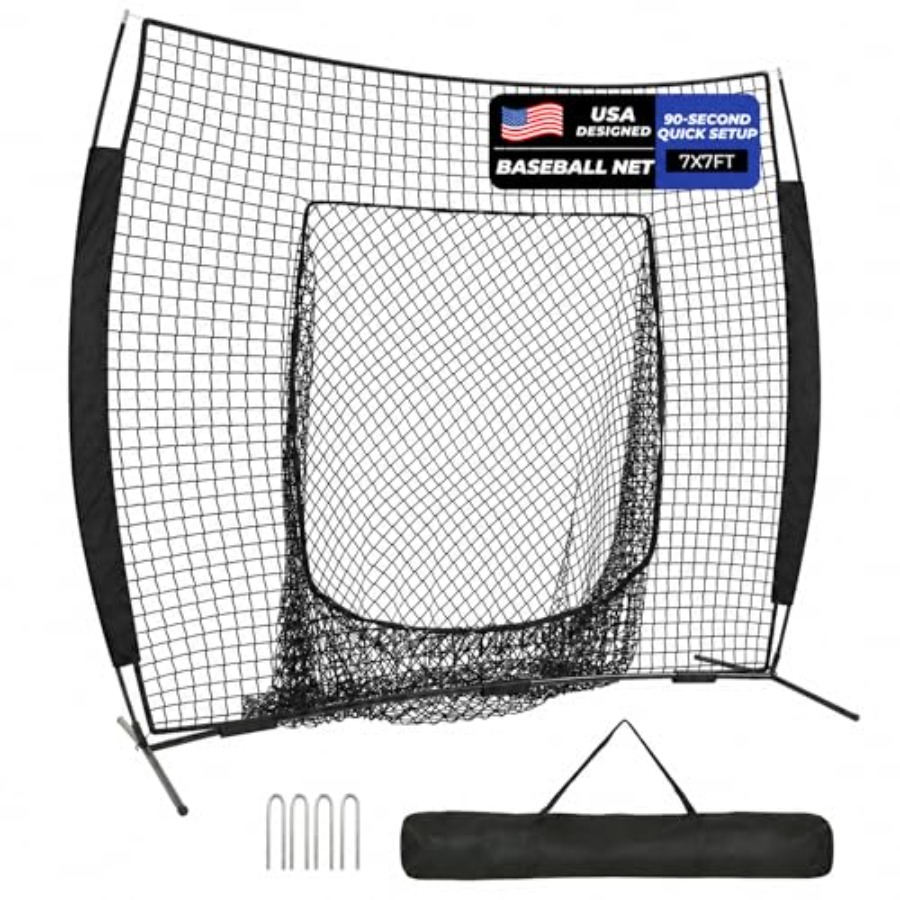 7 x 7 Feet Beyzbol Ağı, Pratik - Practice Net Hitting incelemesi ve fiyatı