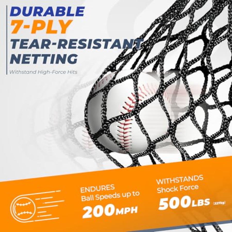 7 x 7 Feet Beyzbol Ağı, Pratik - Practice Net Hitting incelemesi ve fiyatı